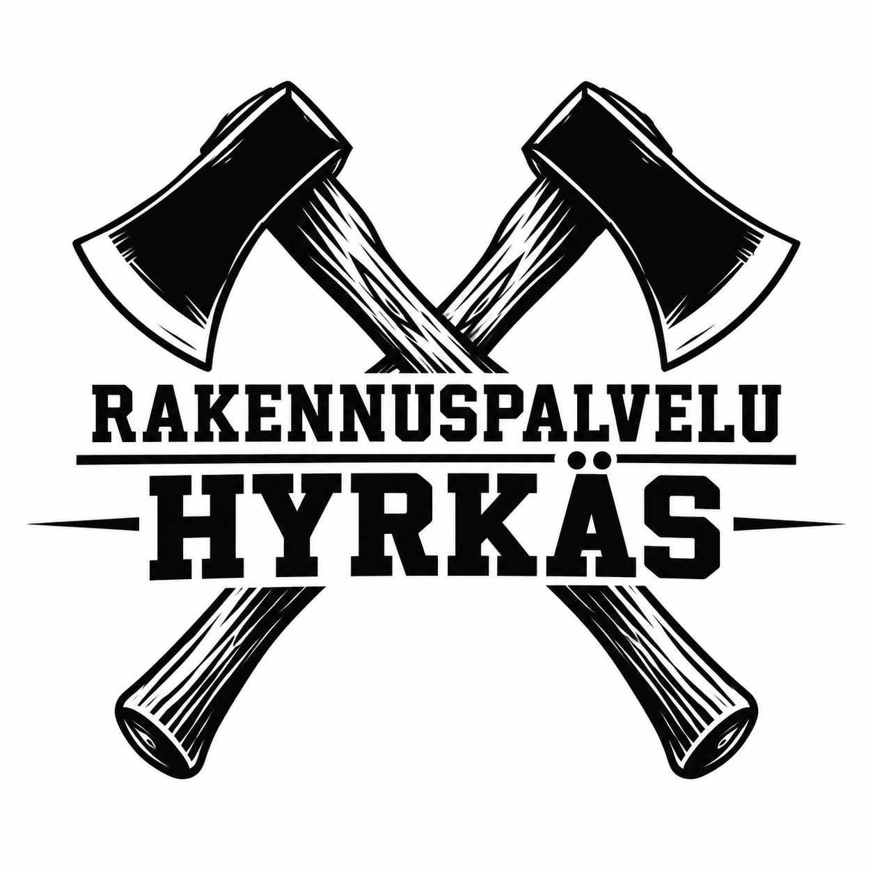 Toiminimi Rakennuspalvelu Hyrkäs logo